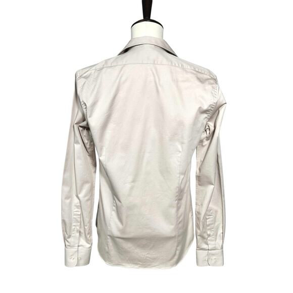 John Henric | Men | Beige Zip Up Safari Over-Shirt Jacket | Size EU 39 Medium - Picture 3 of 11